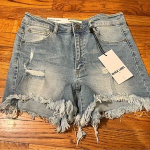 Black Label shorts, NWT. Size Medium